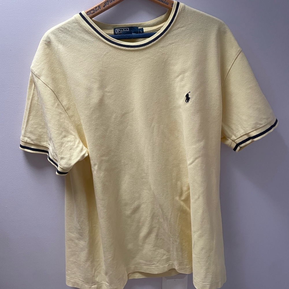 Vintage knit Polo Ralph Lauren Knit Shirt size L